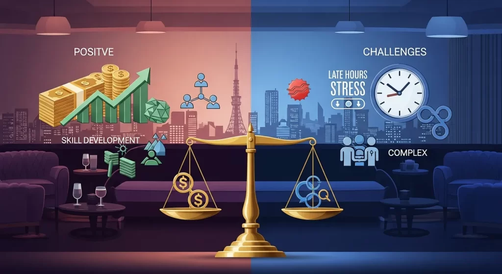 六本木ラウンジ 働く メリット デメリットの完全ガイド