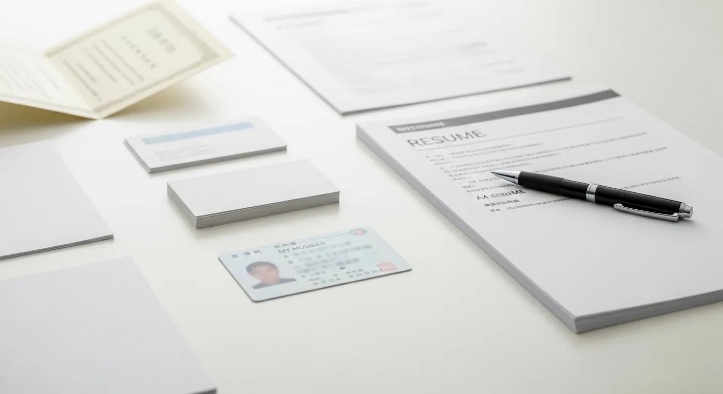 体験入店に必要な身分証明書と書類一式