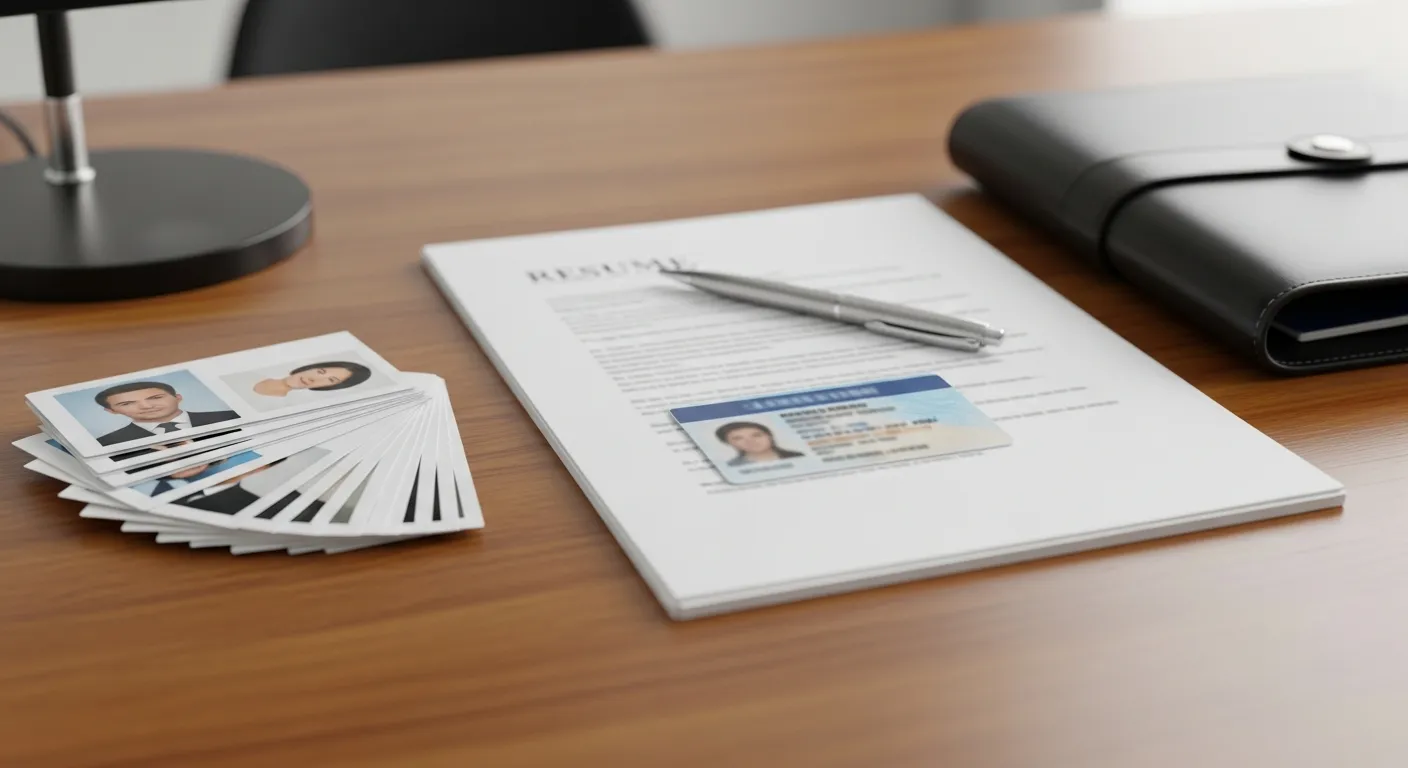 求人応募に必要な身分証明書と書類一式